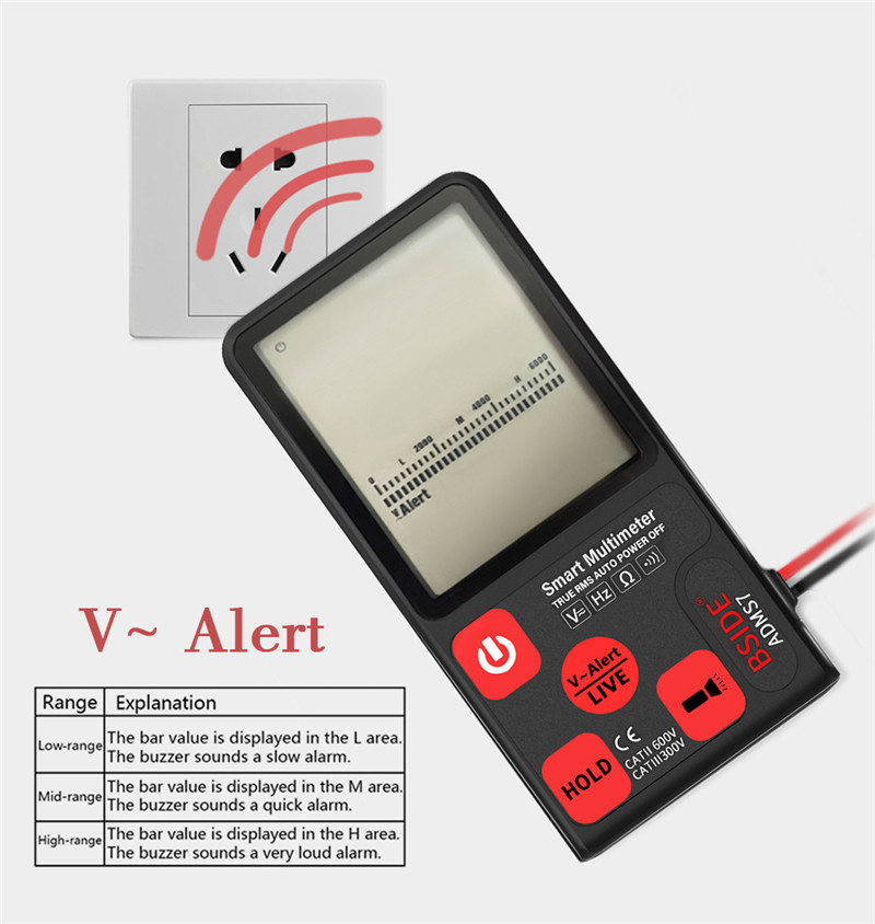BSIDE ADMS7 Smart Digital Multimeter BSIDE ADMS7 Smart Digital Multimeter